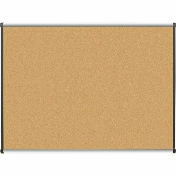 Lorell Natural Cork Board, 4ft x3ft , Satin Finish LLR60647